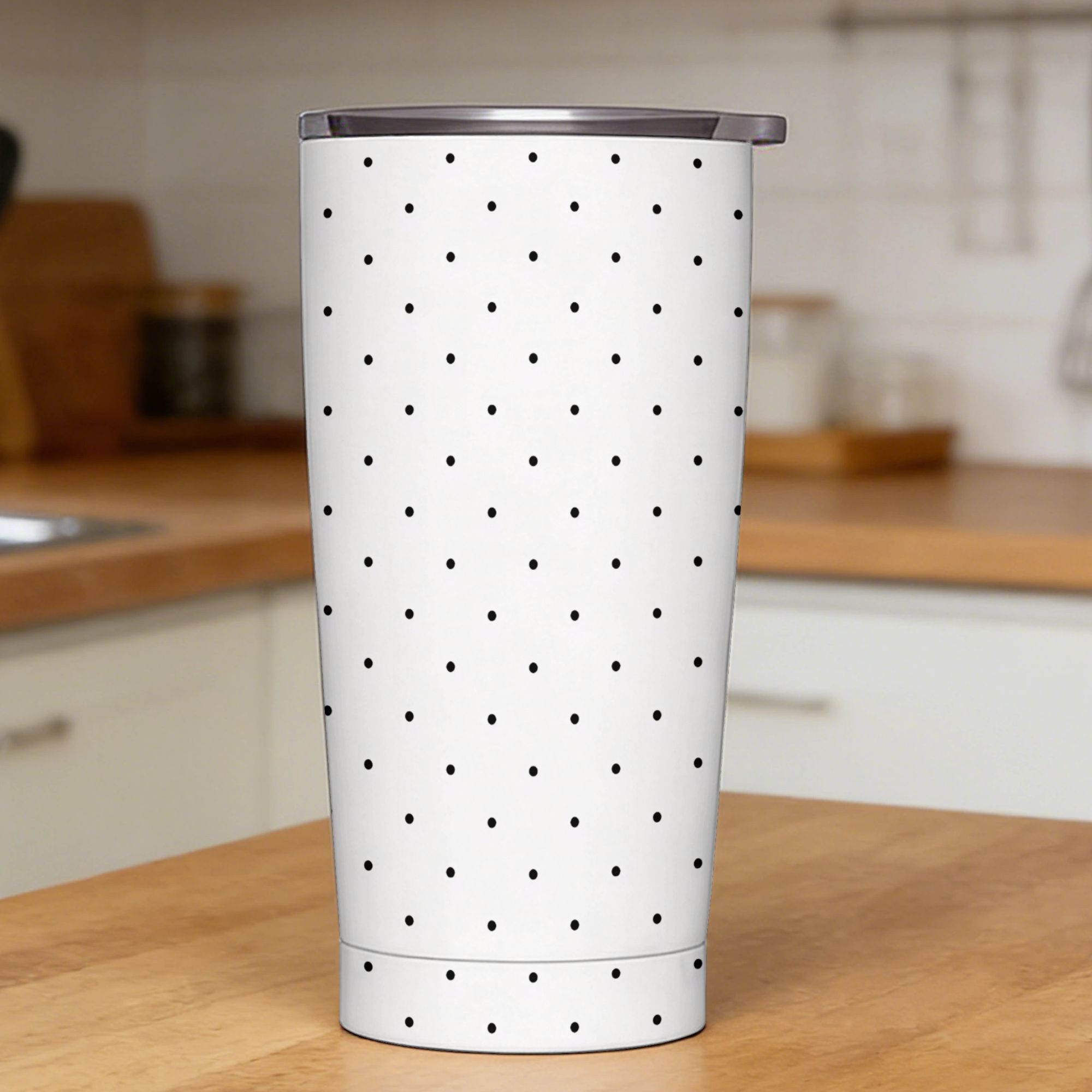 Tumbler 20Oz White - Gobelet isotherme en acier inoxydable à