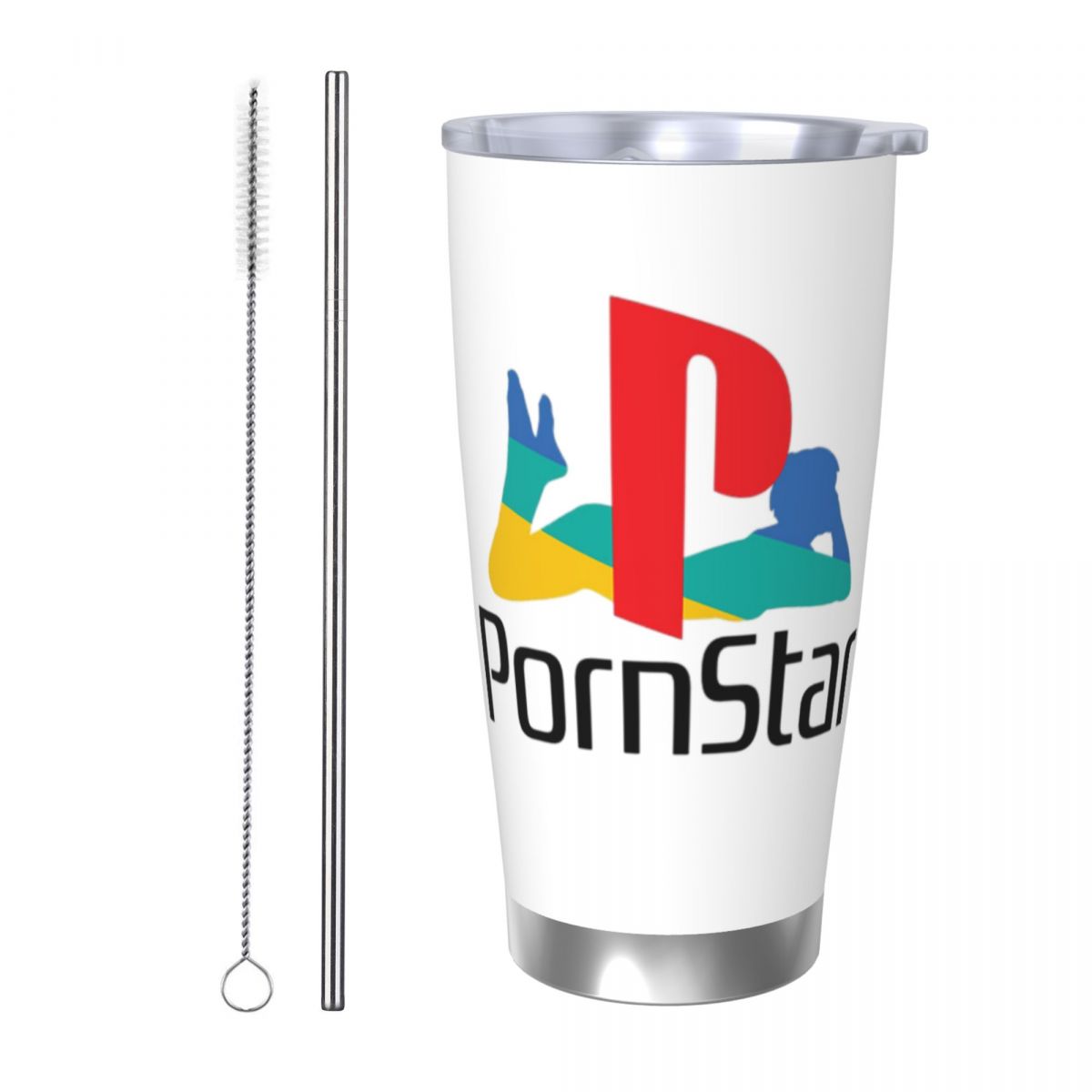 Tumbler 20Oz White - Ps Pron Star – gobelet en