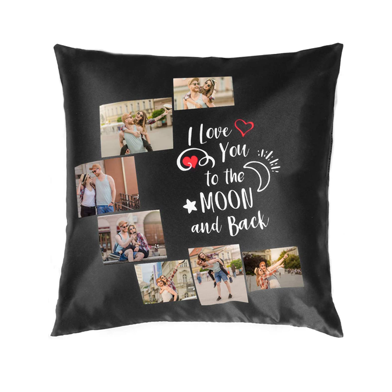 Pillow Cover Sublimation - 10 pièces/lot 7 panneaux vierges lune