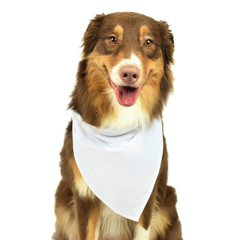 Bandana Blank White - Bandanas vierges en Polyester blanc pour
