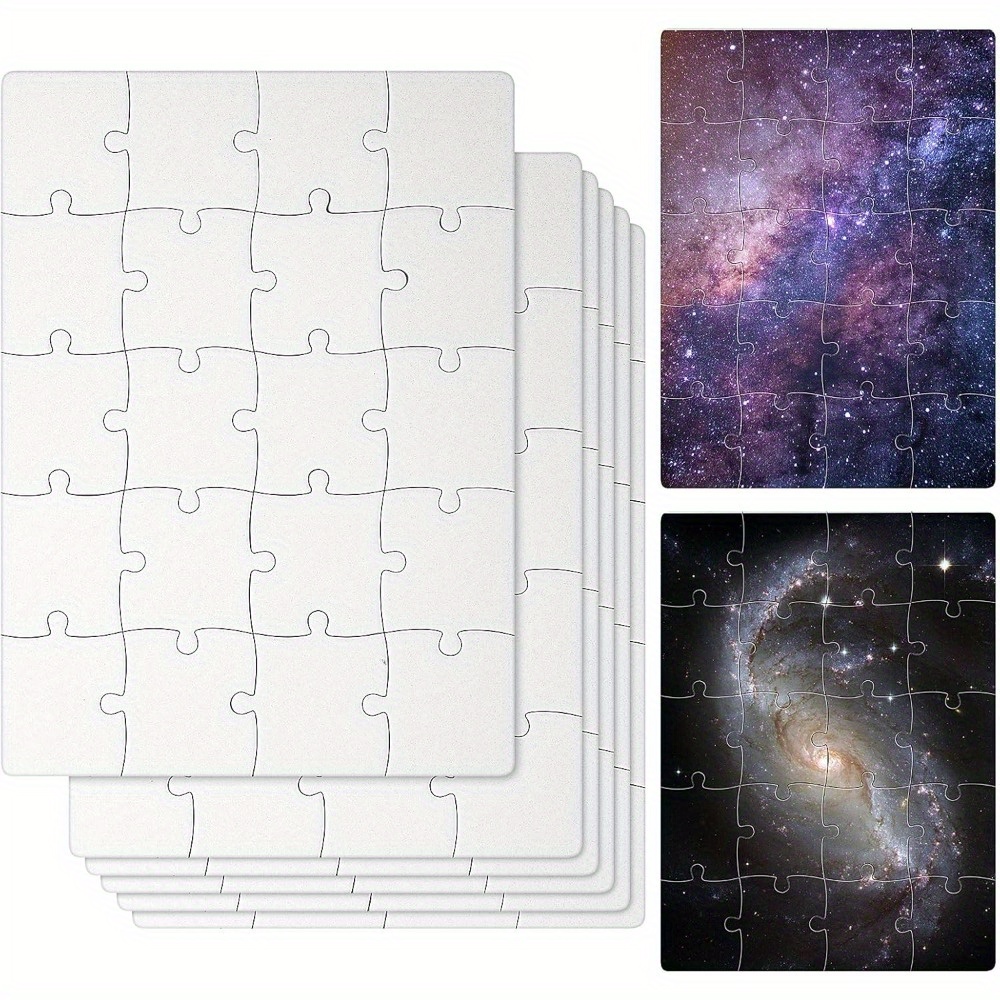 Puzzle Blank White - Puzzles blancs par sublimation, pièces de