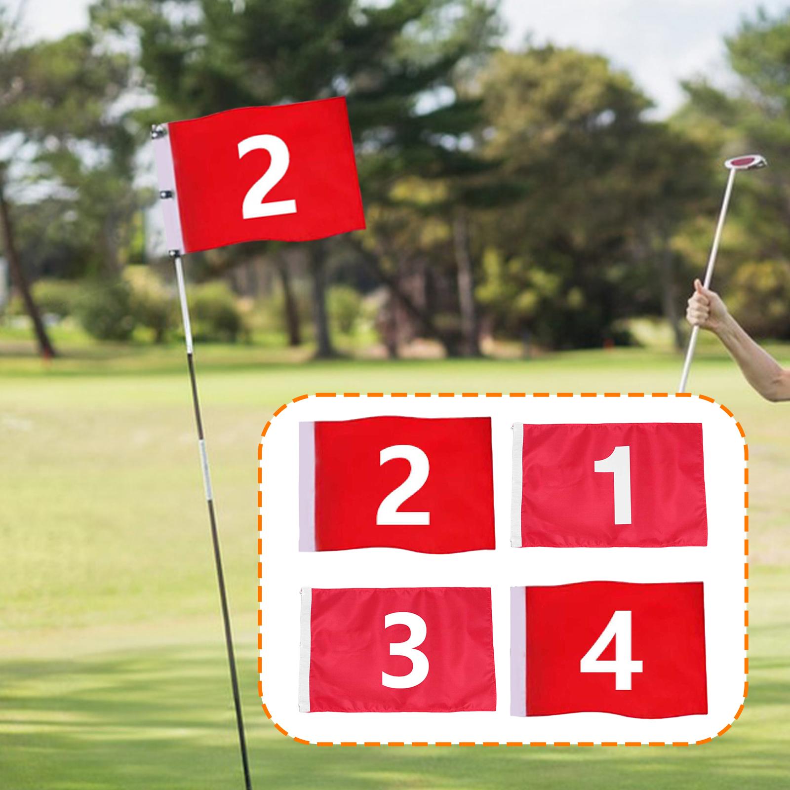 Yard Sign Blank - Drapeau de golf en tissu durable,