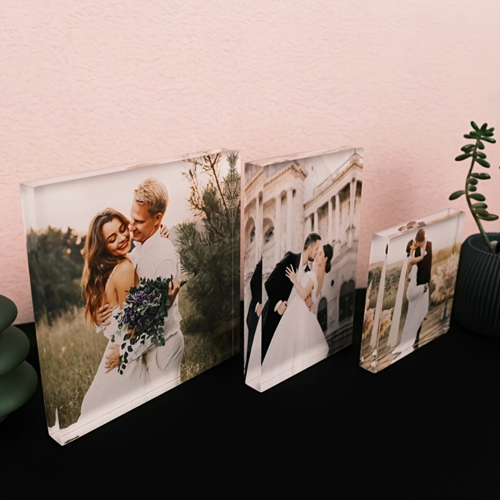 Photo Acrylic Block - Bloc photo personnalisé en acrylique pour