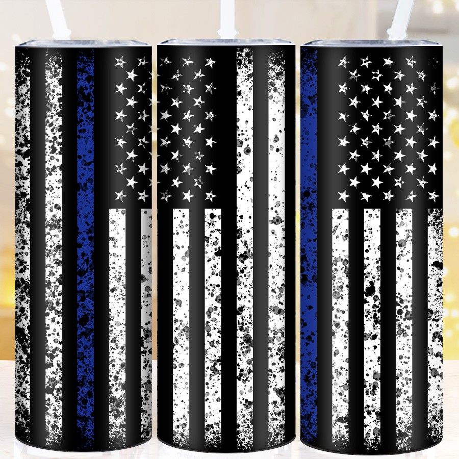 Tumbler 20Oz White - Gobelets de fête isolés en acier