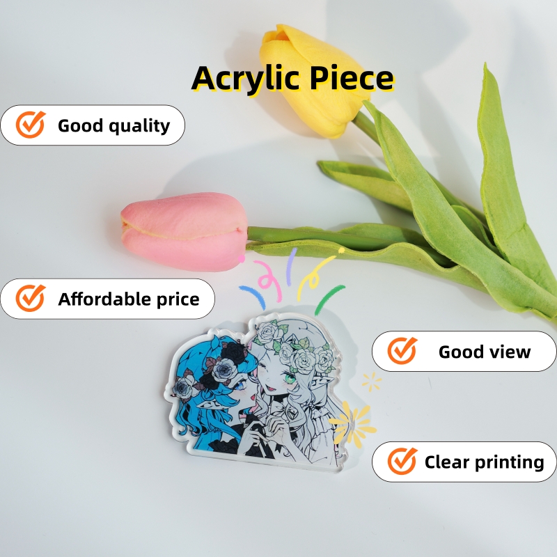 Photo Acrylic Block - 1 pièce Bloc acrylique double couche