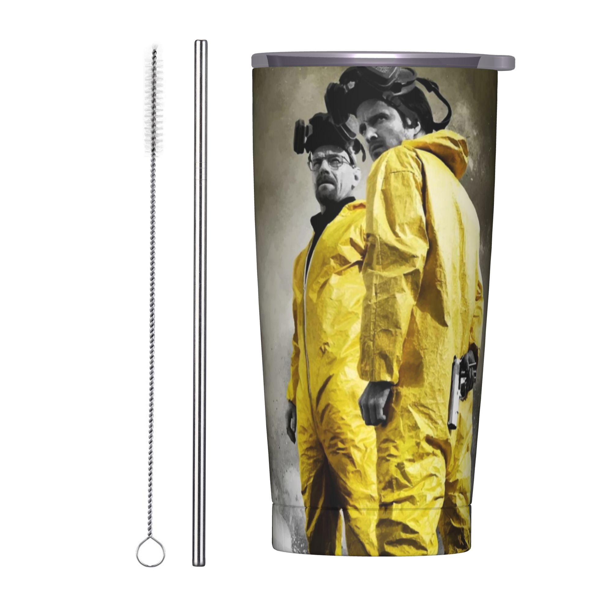 Tumbler 20Oz White - Gobelet isotherme Breaking Bad, tasses à