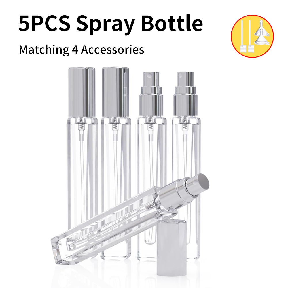 Water Bottle Blank - Lot de 5 atomiseurs de parfum