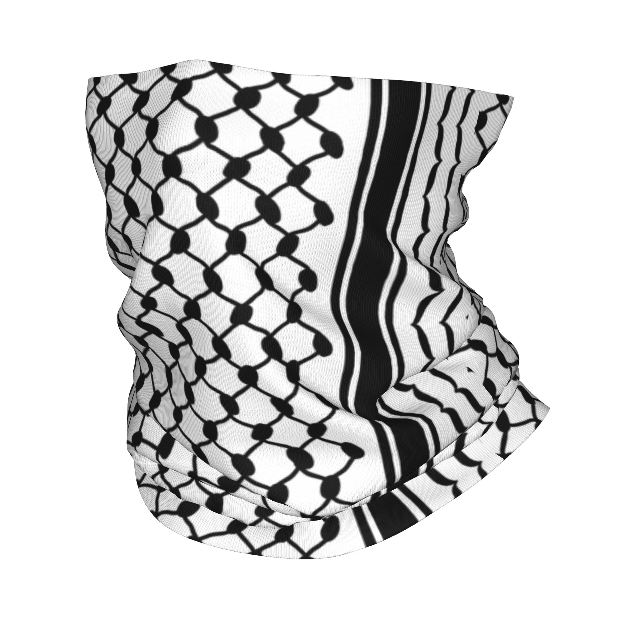Bandana Blank White - Shemagh Bandana cache-cou coupe-vent visage écharpe