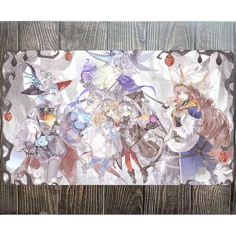 Door Mat Blank - YuGiOh Tapis de jeu Risette Asteria