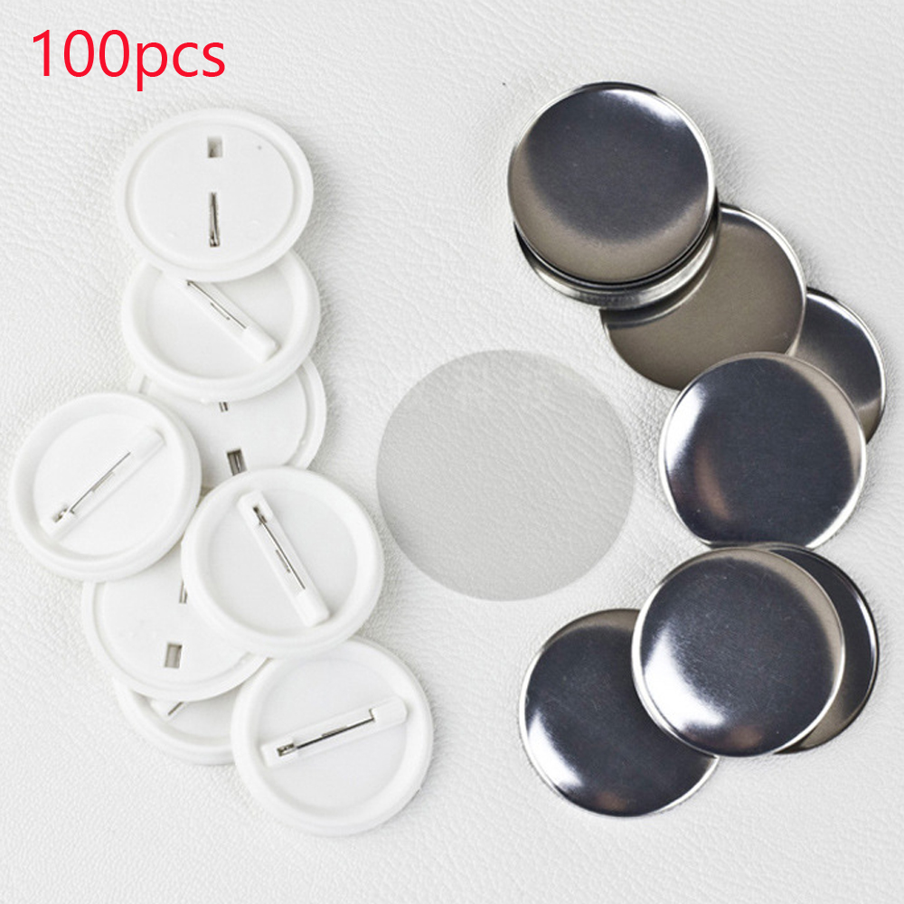 Button Badge Blank - Danemark ge vierge en plastique, bouton