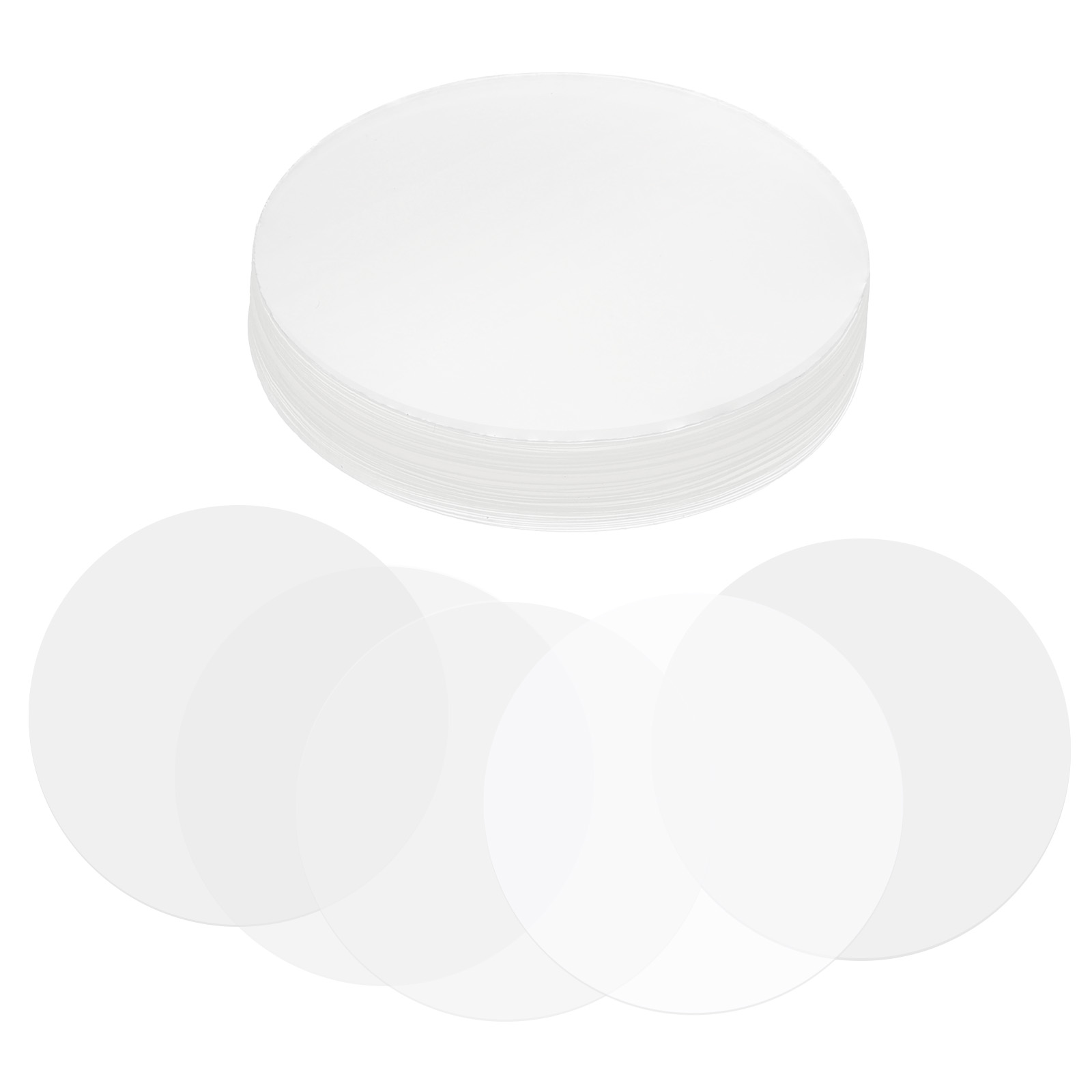 Button Badge Blank - Film de protection pour badges, 44/48/54/61/65/70mm,