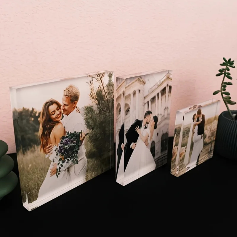 Photo Acrylic Block - Bloc photo personnalisé en acrylique pour