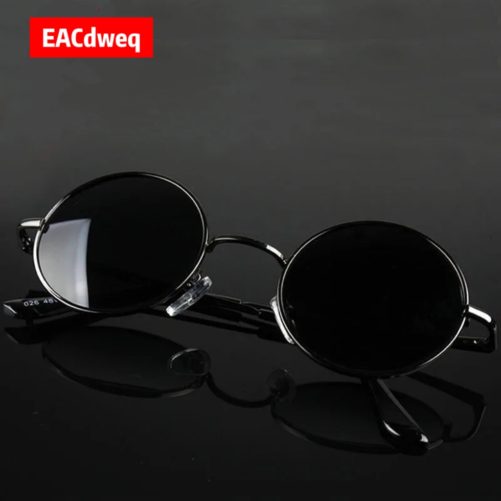Metal Photo Panel - Lunettes de soleil rondes rétro vintage