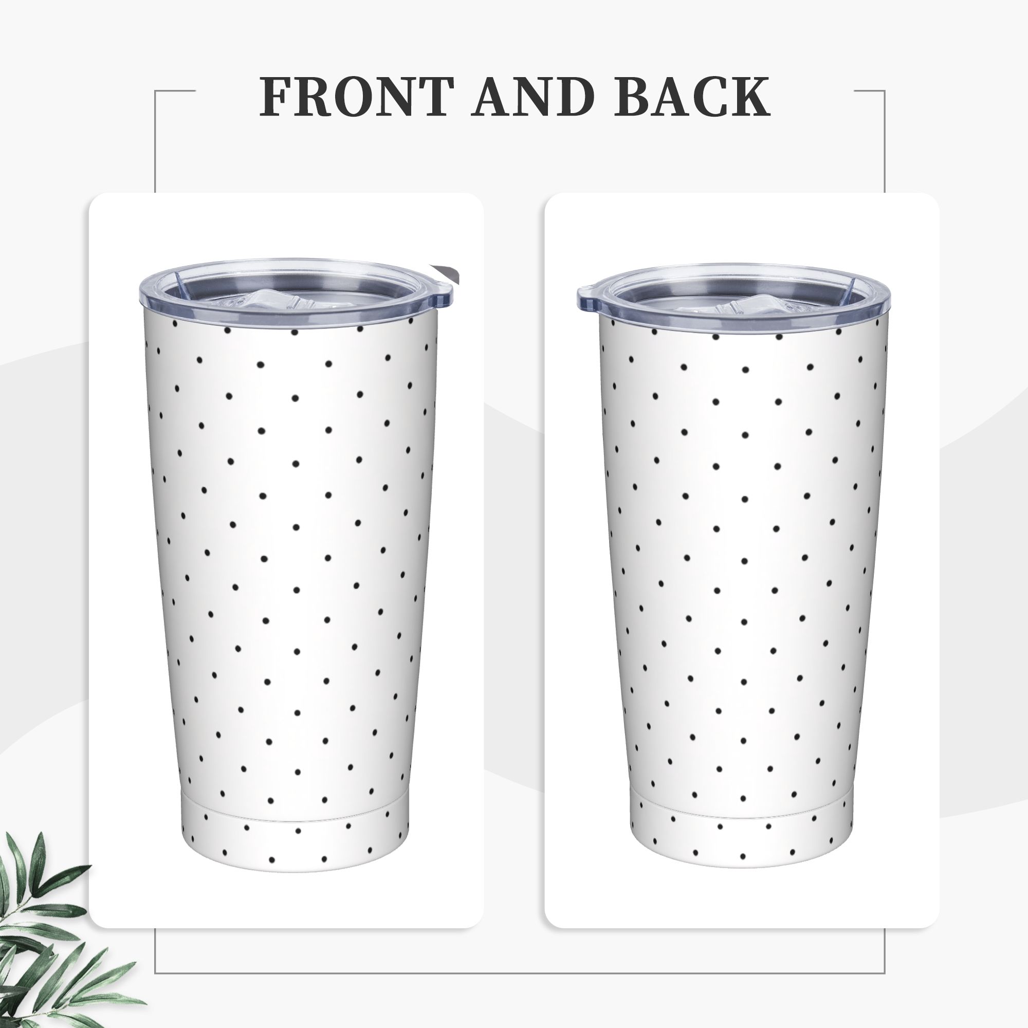 Gobelet isotherme en acier ino - Tumbler 20Oz White avis et prix