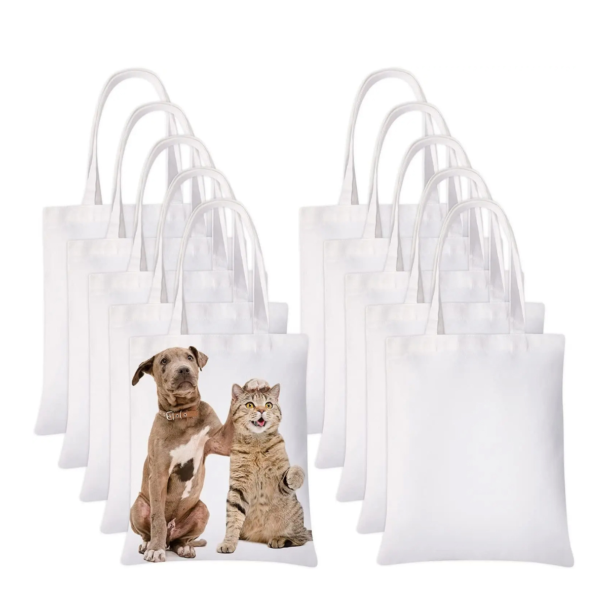 Sacs fourre-tout en toile blan - Tote Bag Sublimation avis et prix