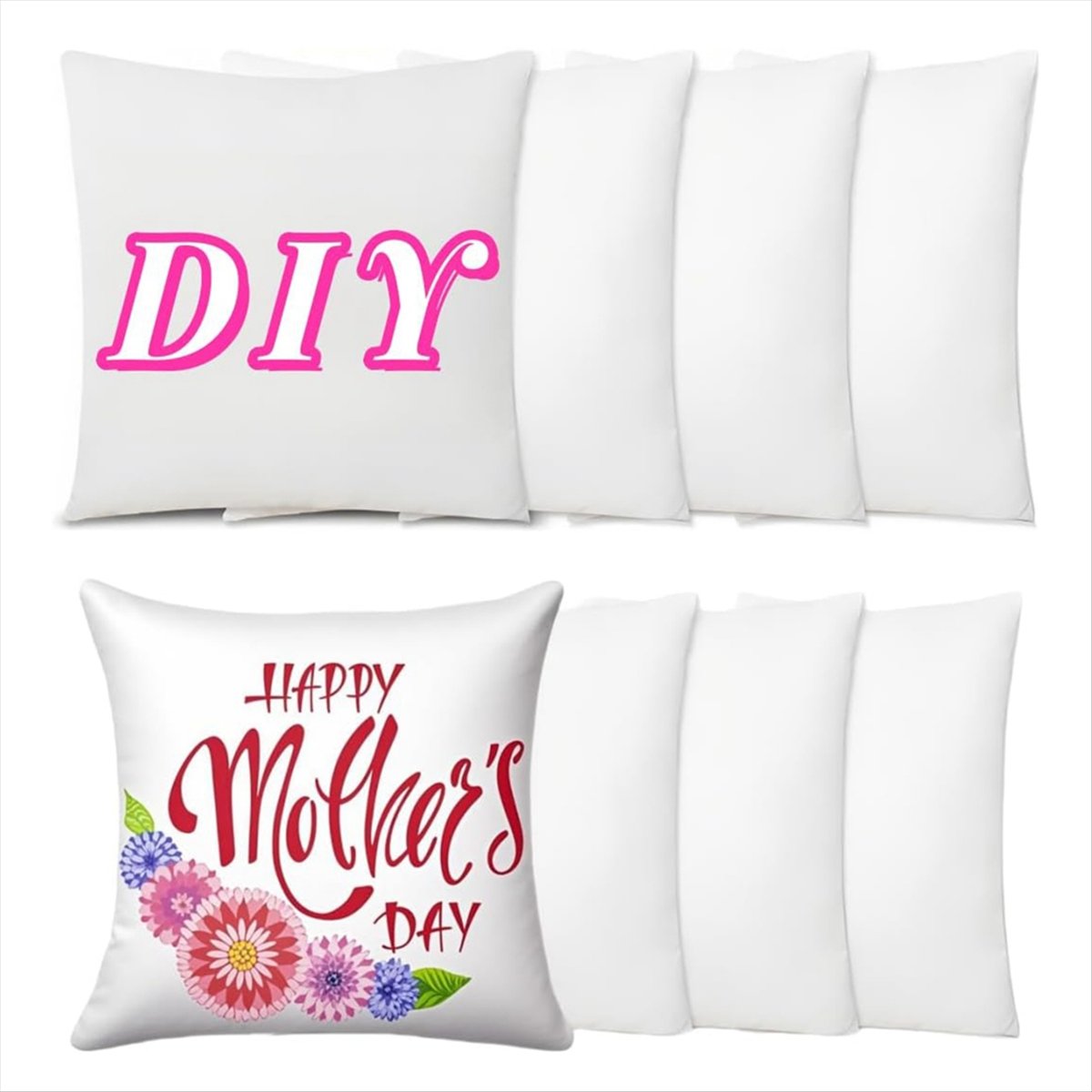 N14R Lot de 8 housses de couss - Pillow Cover Sublimation avis et prix