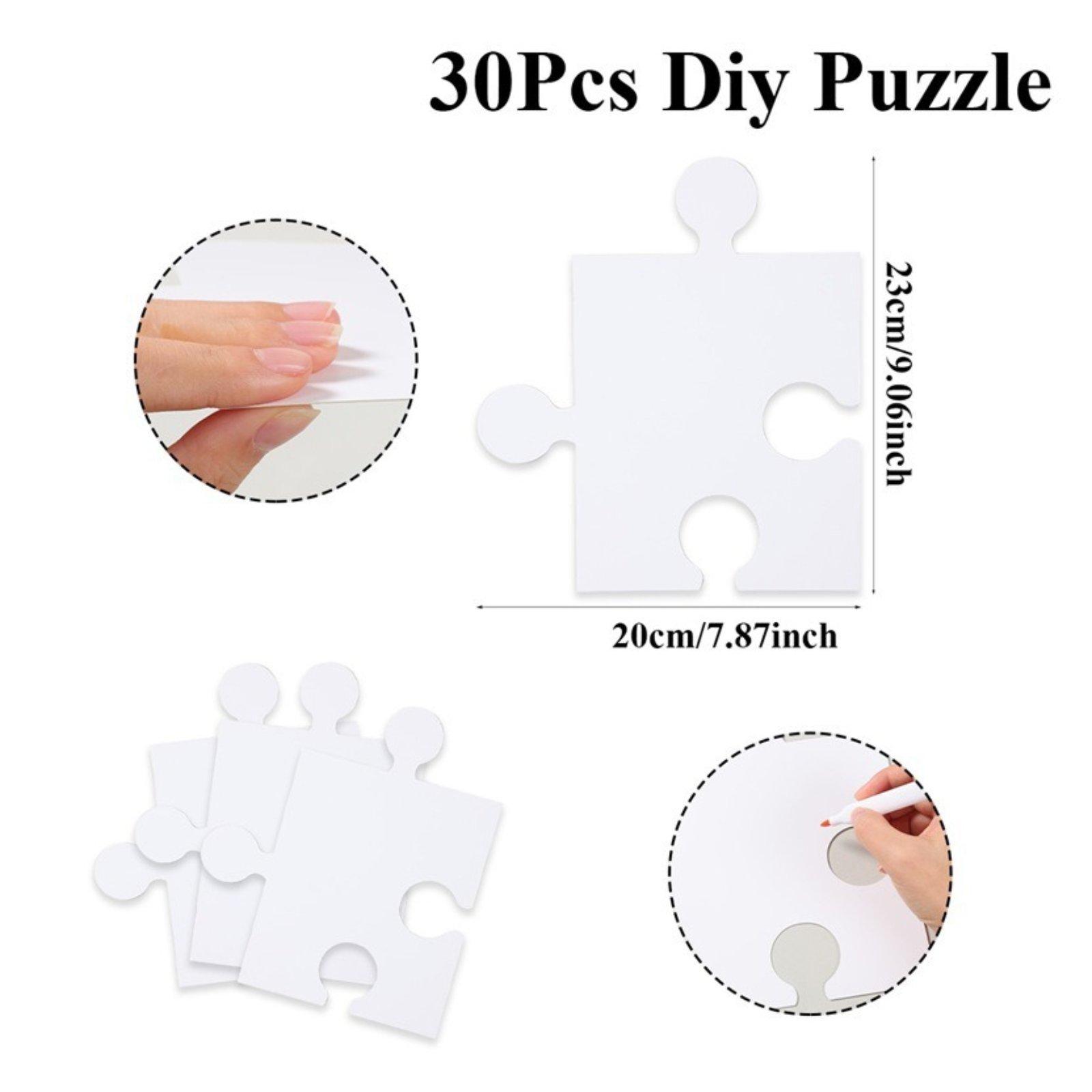 Puzzles à Dessiner Blancs Vide - Puzzle Blank White avis et prix