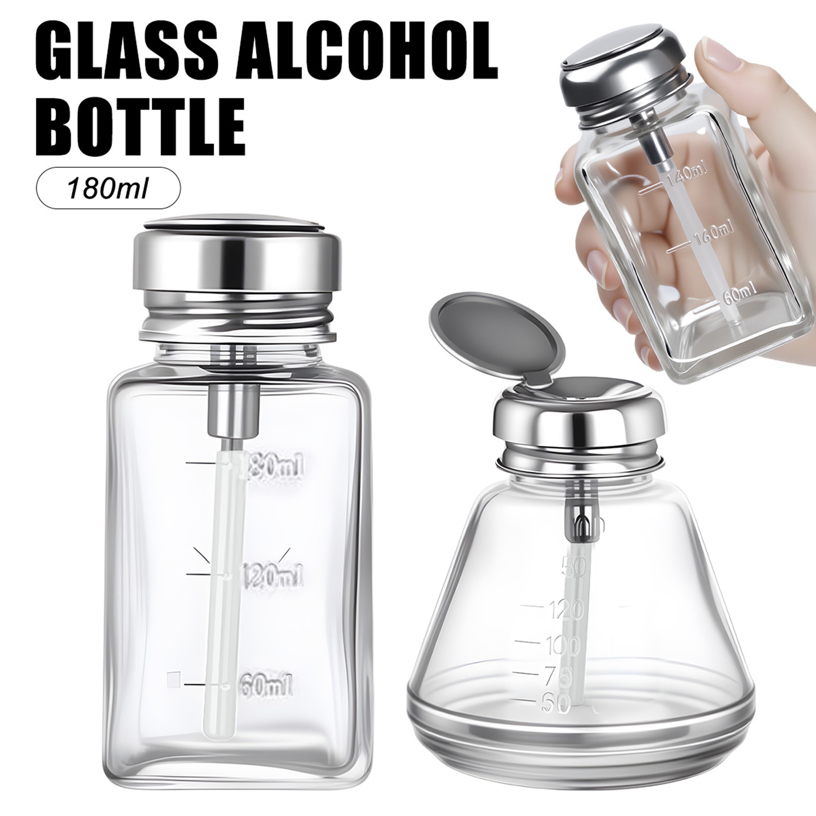 Bouteille en verre pour ongles - Water Bottle Blank avis et prix