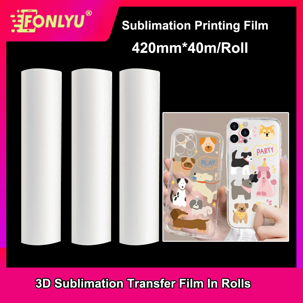 FONLYU 420mm * 40mm rouleau de - Phone Case Blank Print avis et prix