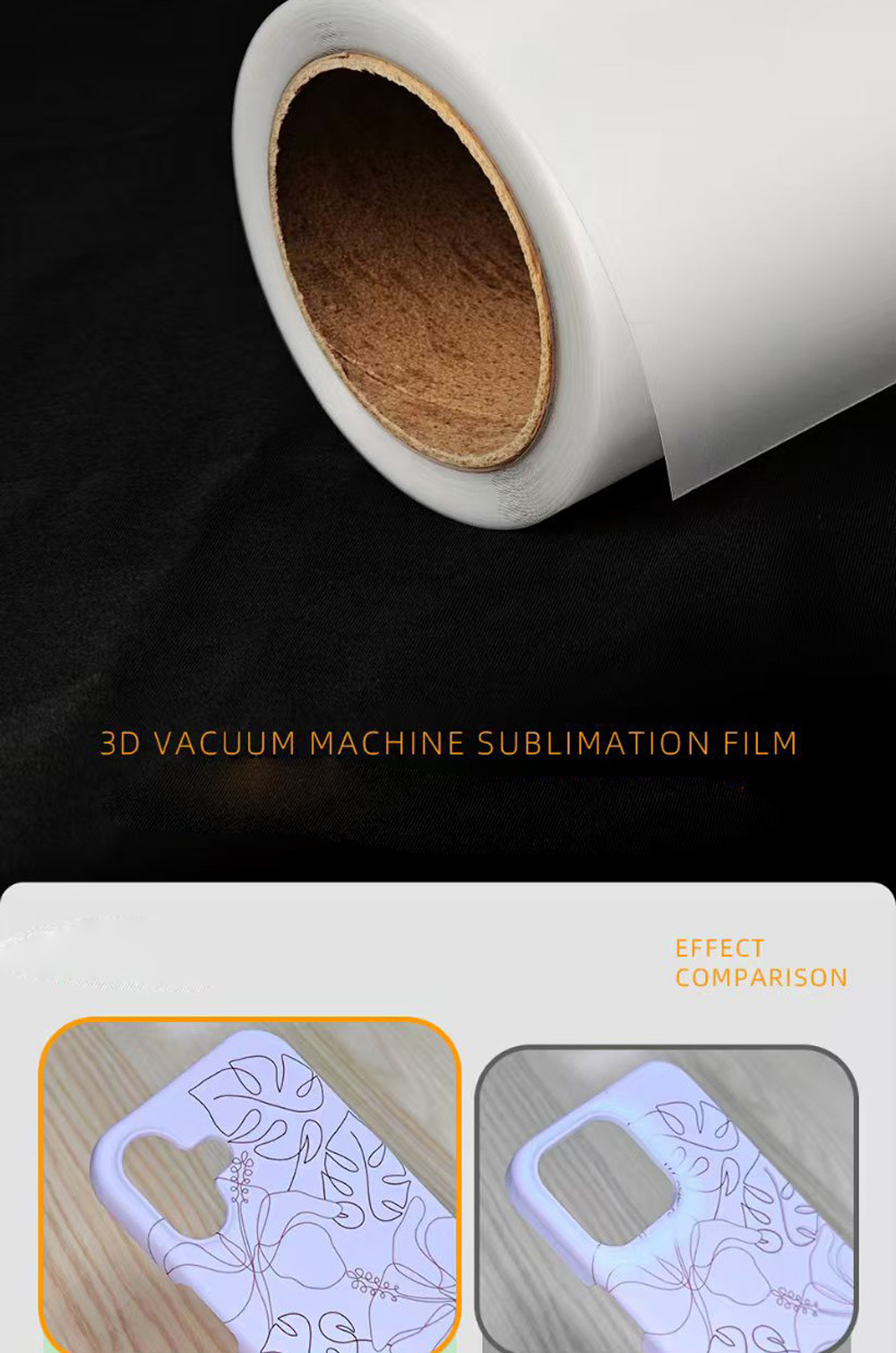 FONLYU 420mm * 40mm rouleau de - Phone Case Blank Print avis et prix
