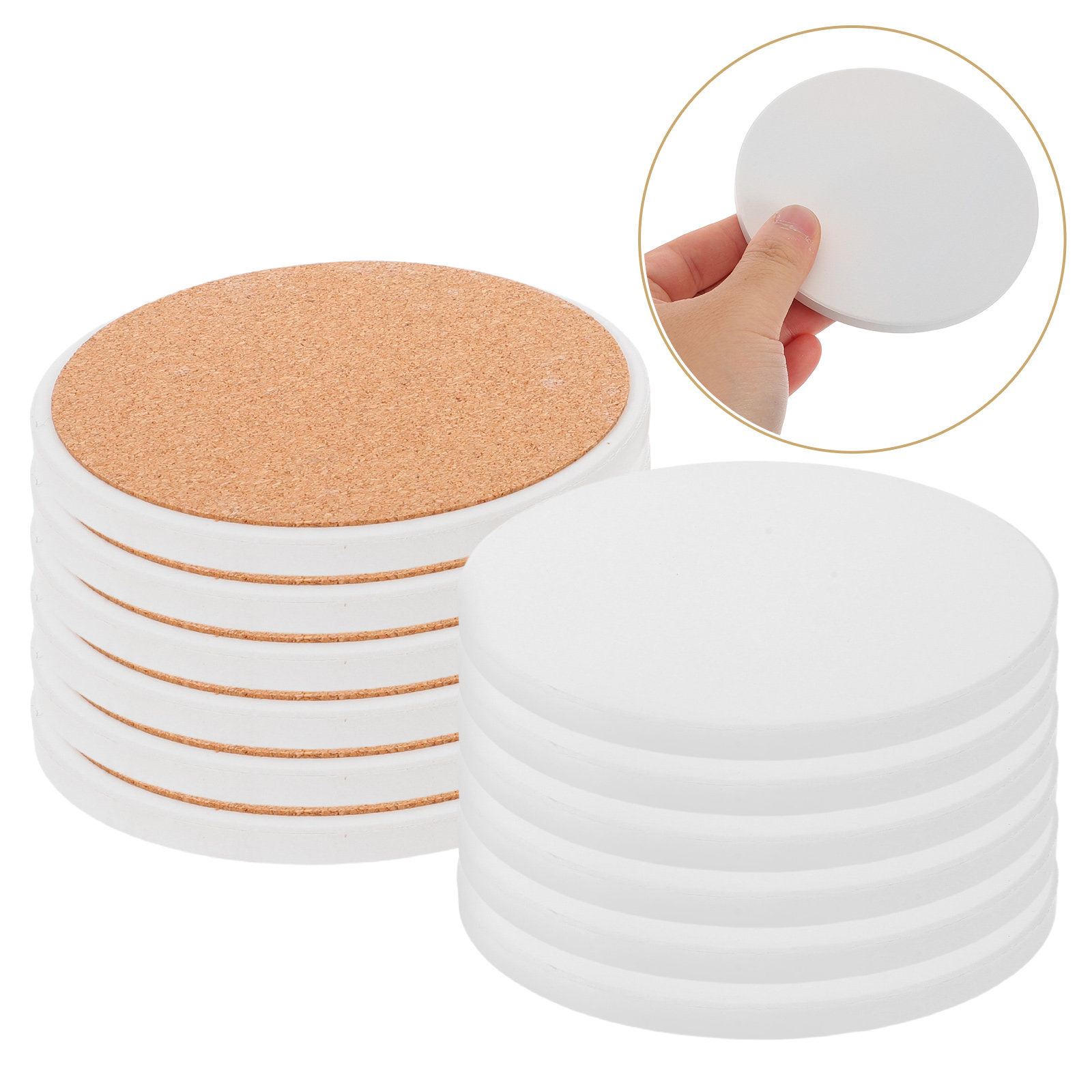 12 sous-verres vierges pour su - Ceramic Tile Blank avis et prix