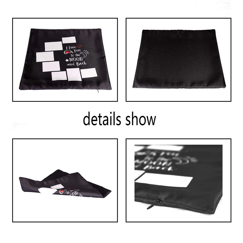 10 pièces/lot 7 panneaux vierg - Pillow Cover Sublimation avis et prix