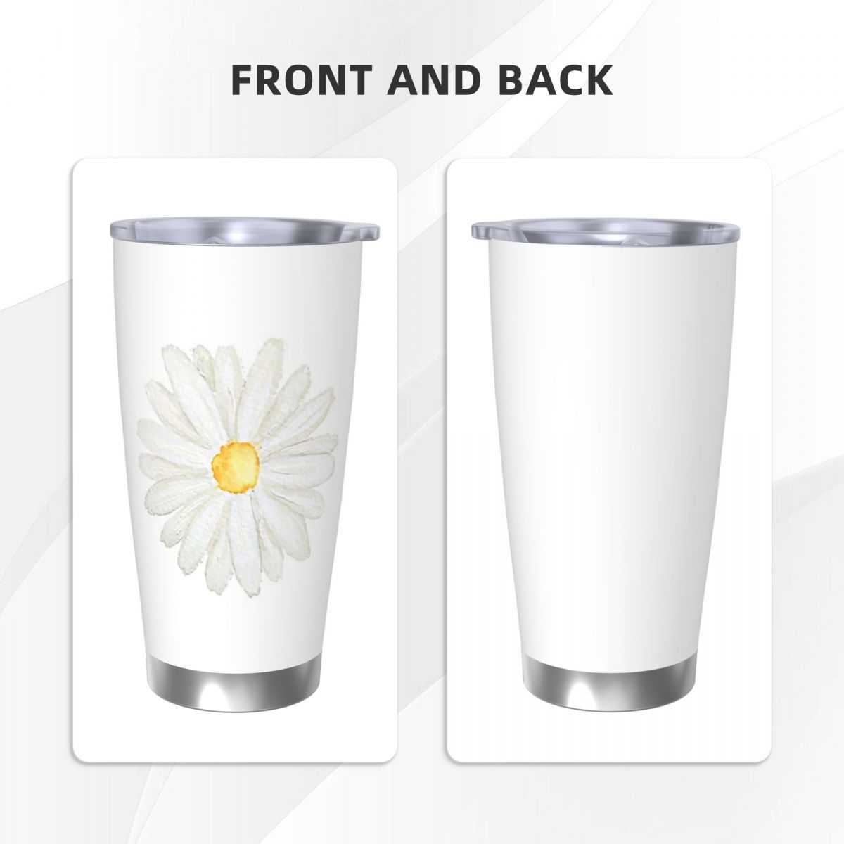 Peint à la main une petite mar - Tumbler 20Oz White avis et prix