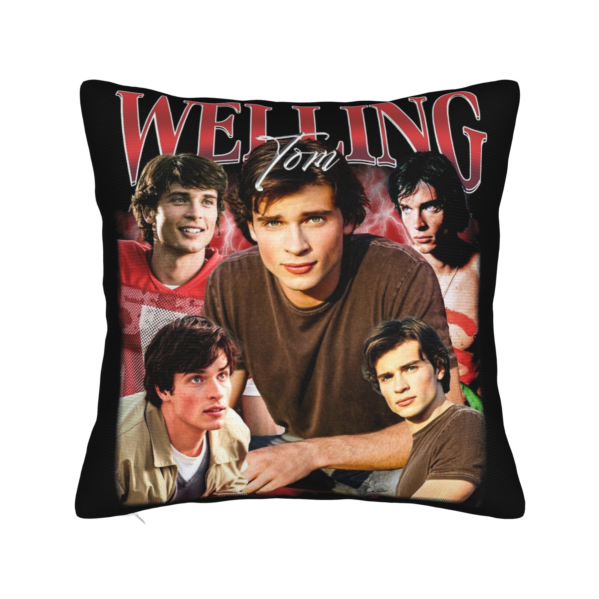 Vintage Welling Tom chauffé ri - Pillow Cover Sublimation avis et prix