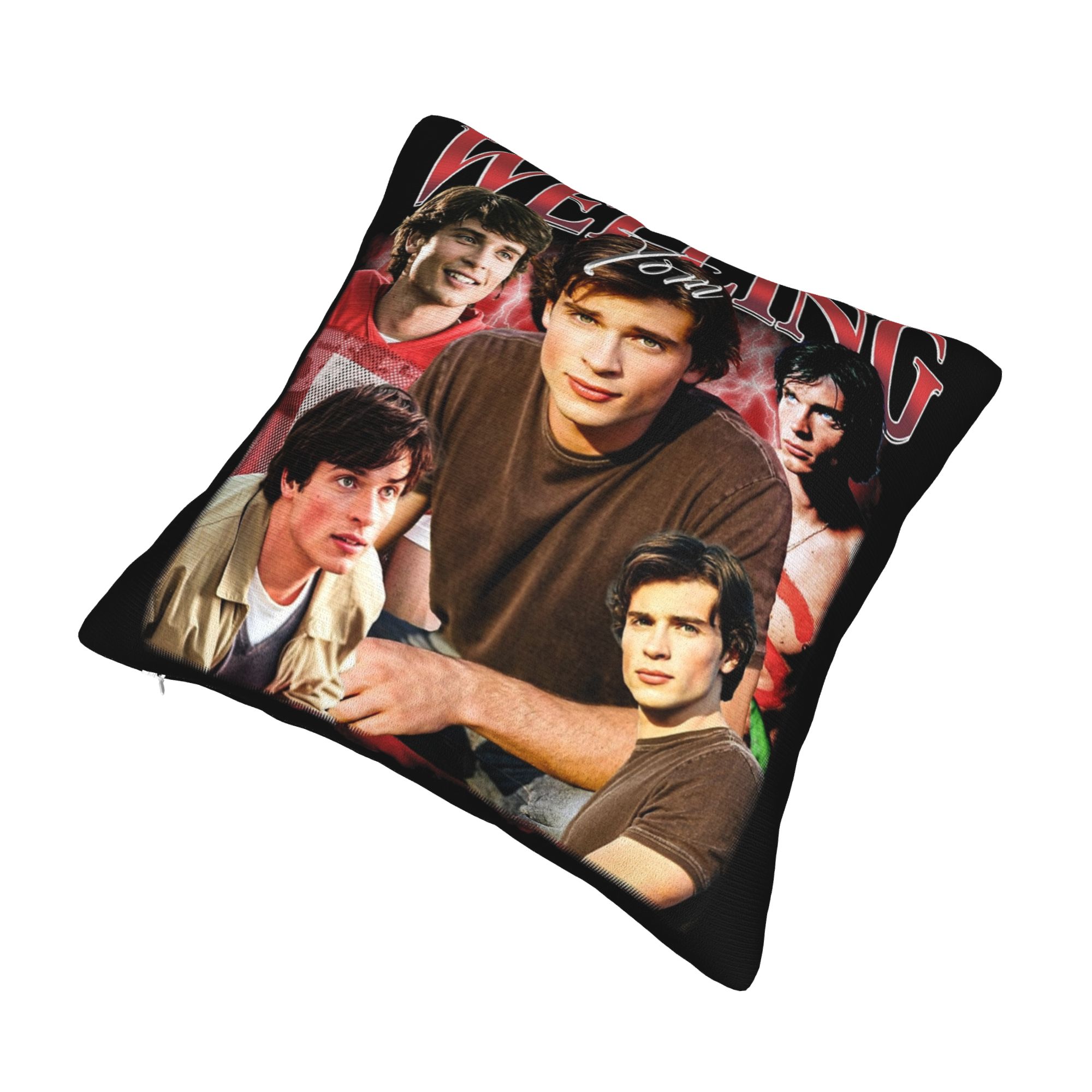 Vintage Welling Tom chauffé ri - Pillow Cover Sublimation avis et prix