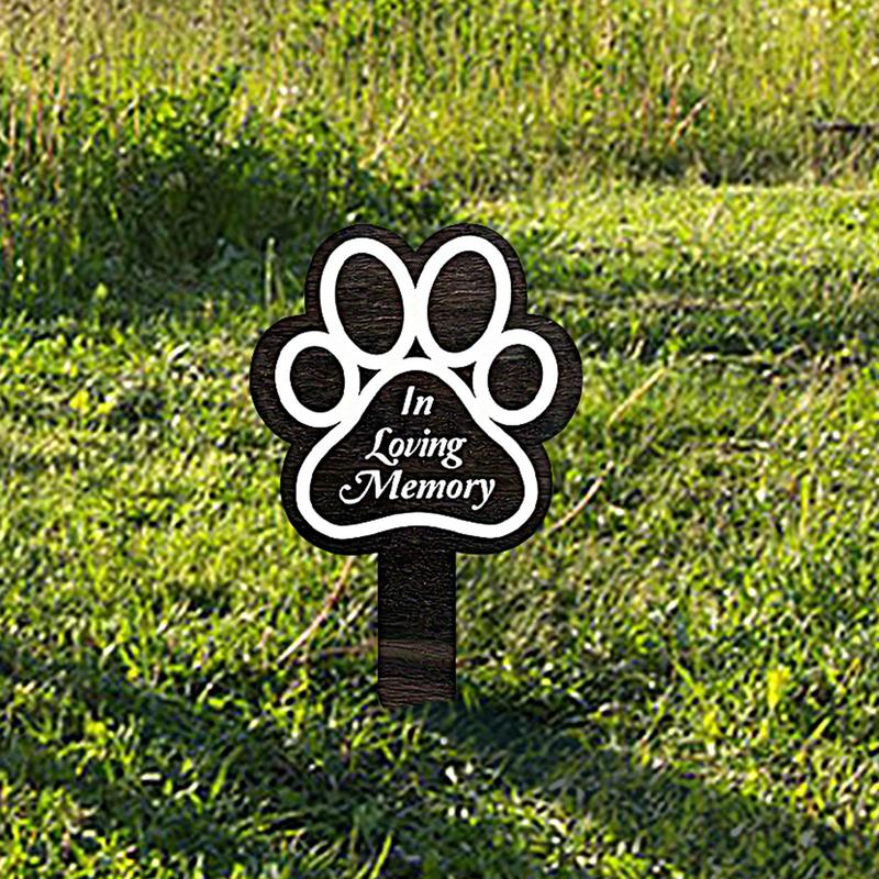 Marqueur de tombe pour chien,  - Yard Sign Blank avis et prix