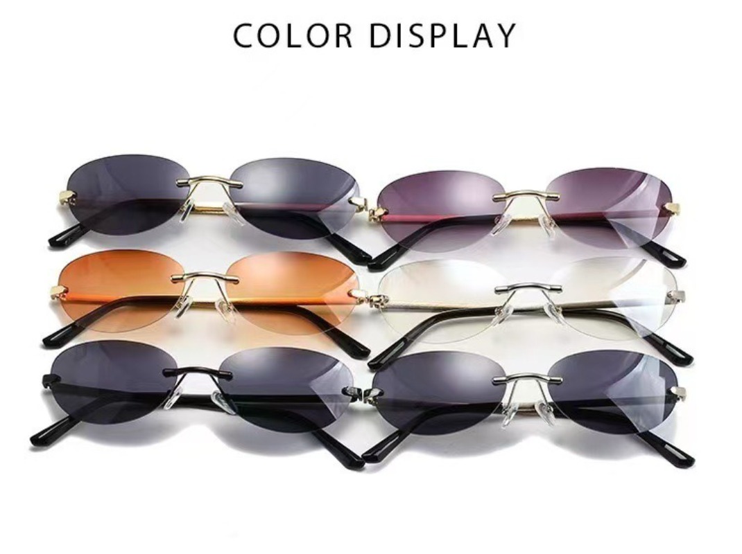 Lunettes de soleil ovales sans - Metal Photo Panel avis et prix