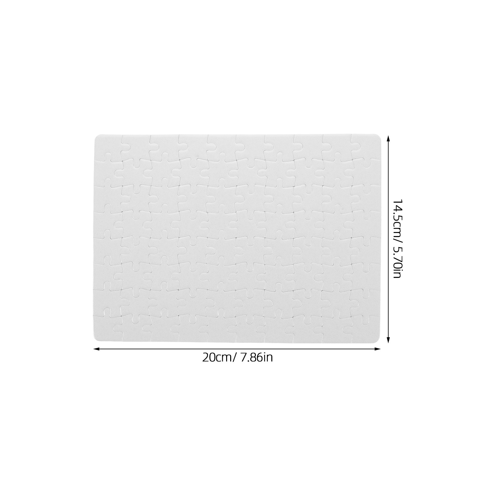 4 feuilles de puzzles vierges  - Puzzle Blank White avis et prix