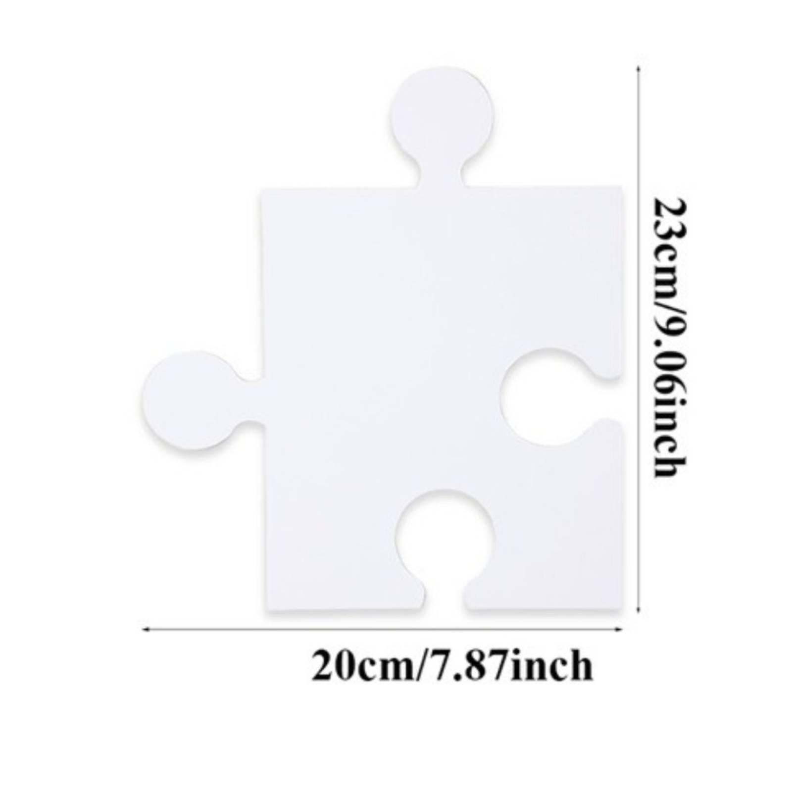 Puzzle blanc DIY en carton vie - Puzzle Blank White avis et prix