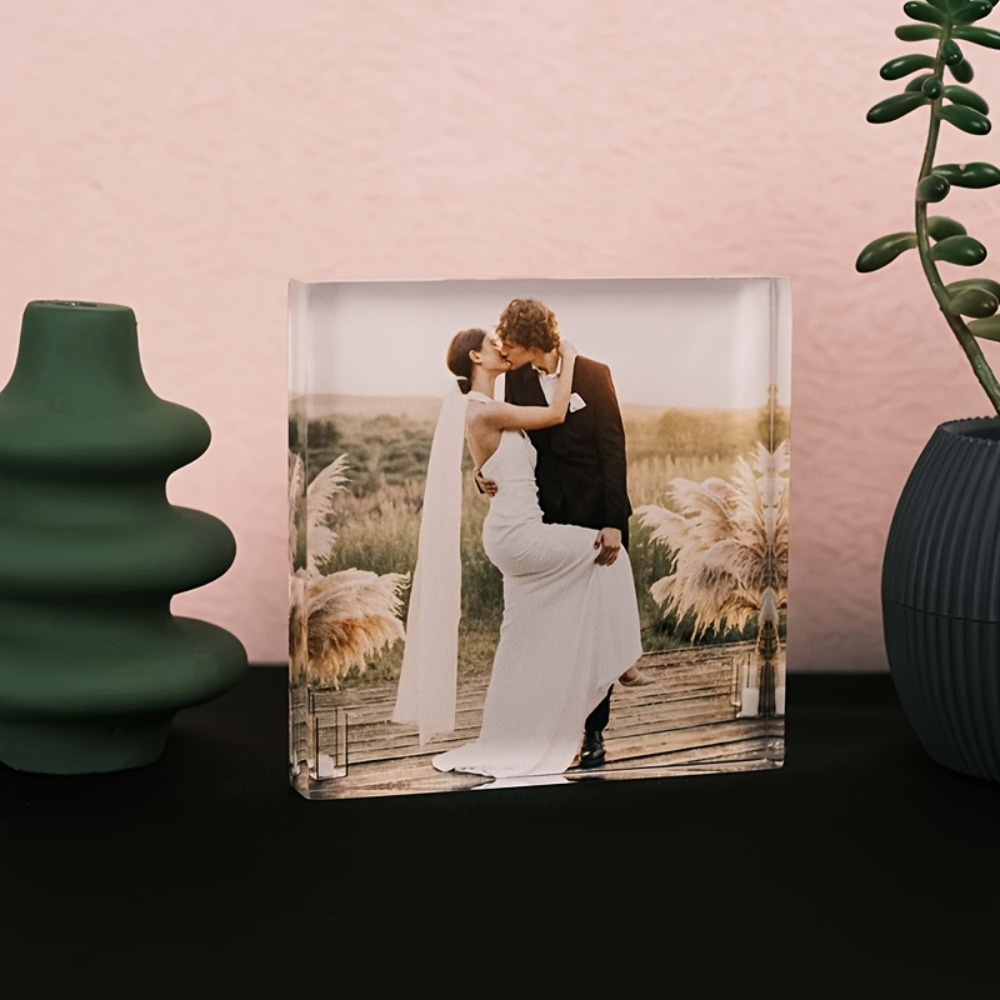 Bloc photo personnalisé en acr - Photo Acrylic Block avis et prix