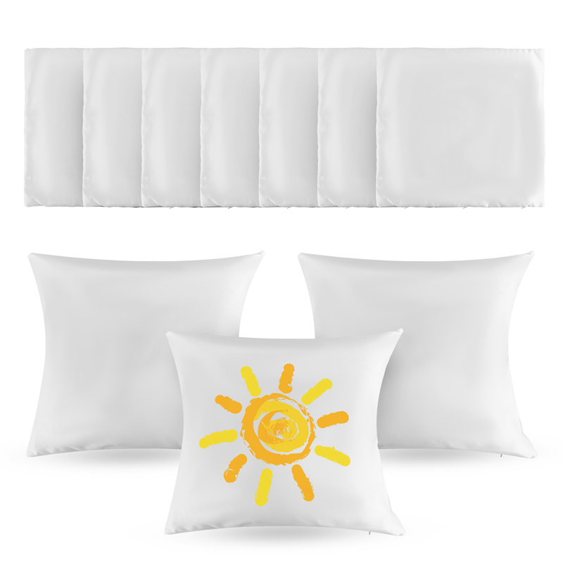 Housse de coussin blanche unie - Pillow Cover Sublimation avis et prix