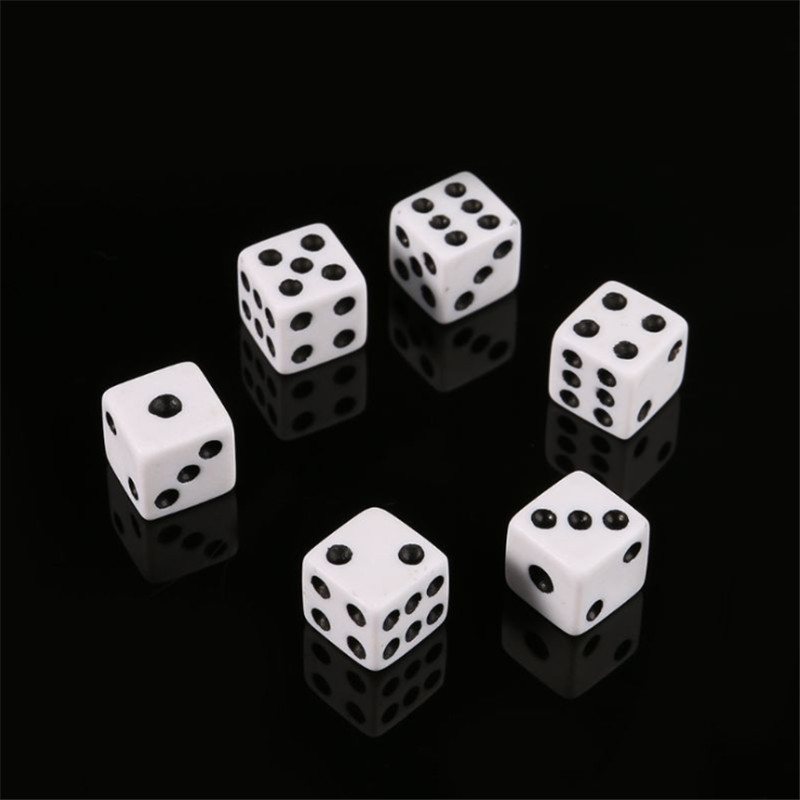 Dés à pointe carrée pour jeu d - Puzzle Blank White avis et prix