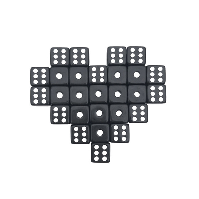 Dés à pointe carrée pour jeu d - Puzzle Blank White avis et prix