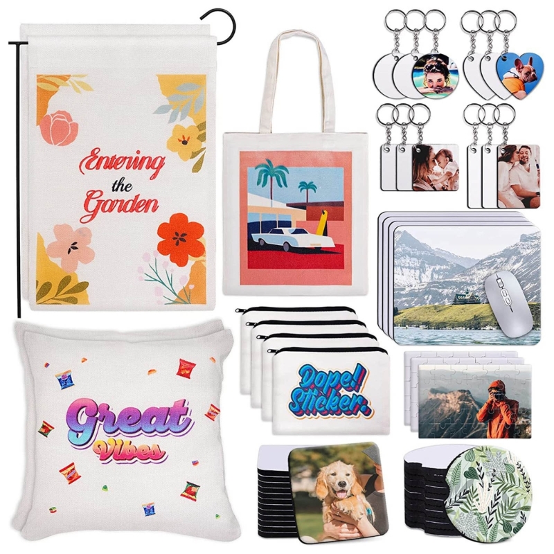 Ensemble de porte-clés coeur d - Mouse Pad Blank Sublimation avis et prix