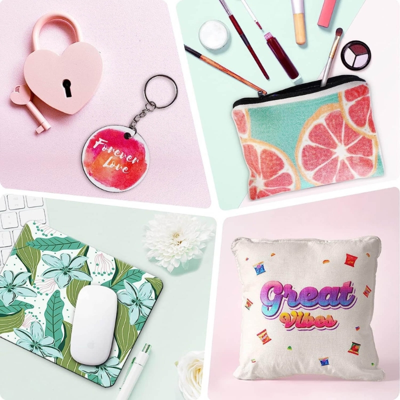 Ensemble de porte-clés coeur d - Mouse Pad Blank Sublimation avis et prix