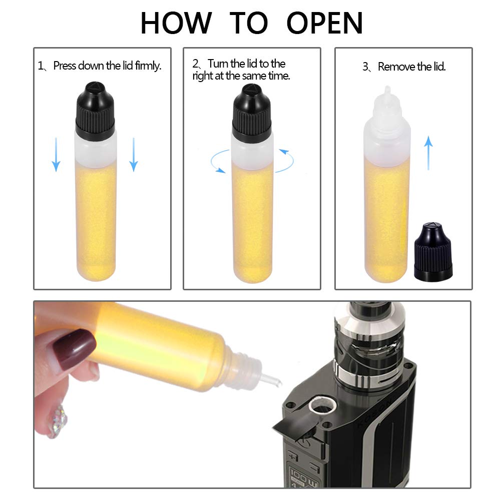 Bouteilles compte-gouttes vide - Water Bottle Blank avis et prix