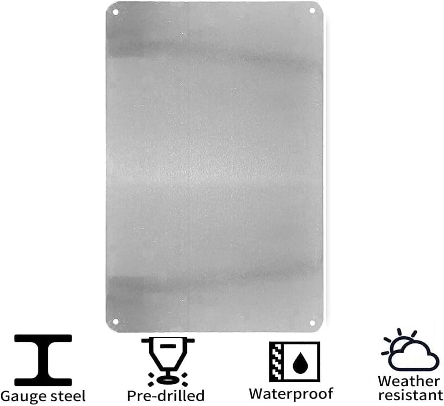 Panneaux métalliques mes règle - Yard Sign Blank avis et prix