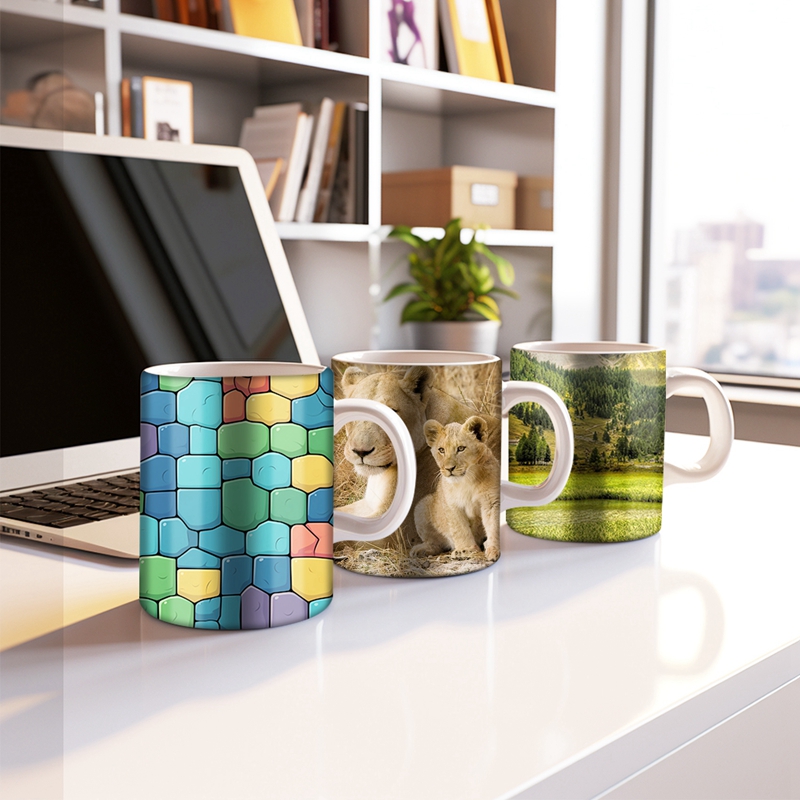 50/100 PCS Manchons rétractabl - Sublimation Mug White avis et prix