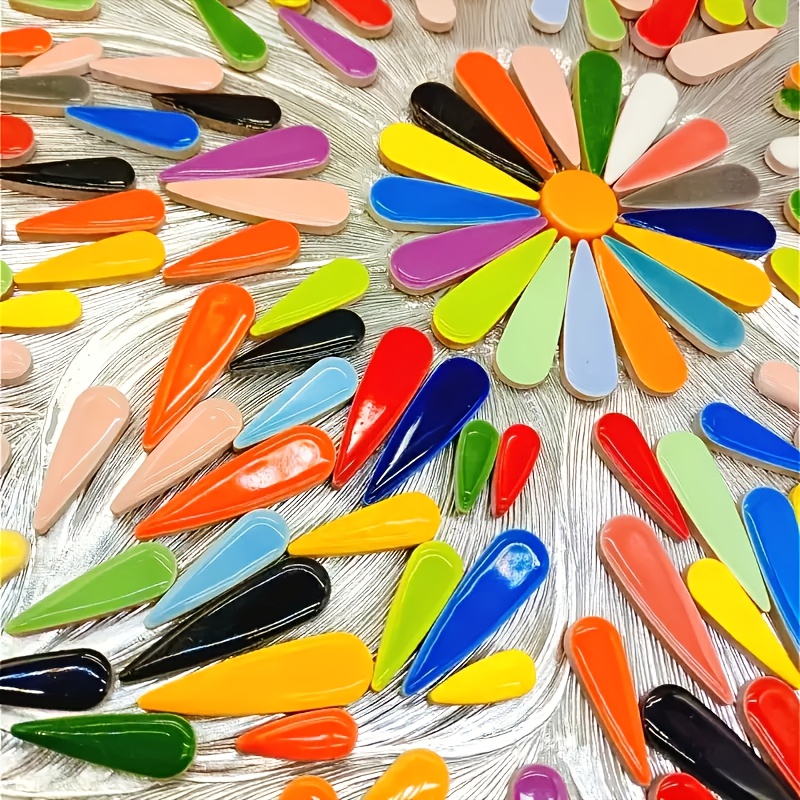 50g de mosaïques en céramique  - Ceramic Tile Blank avis et prix