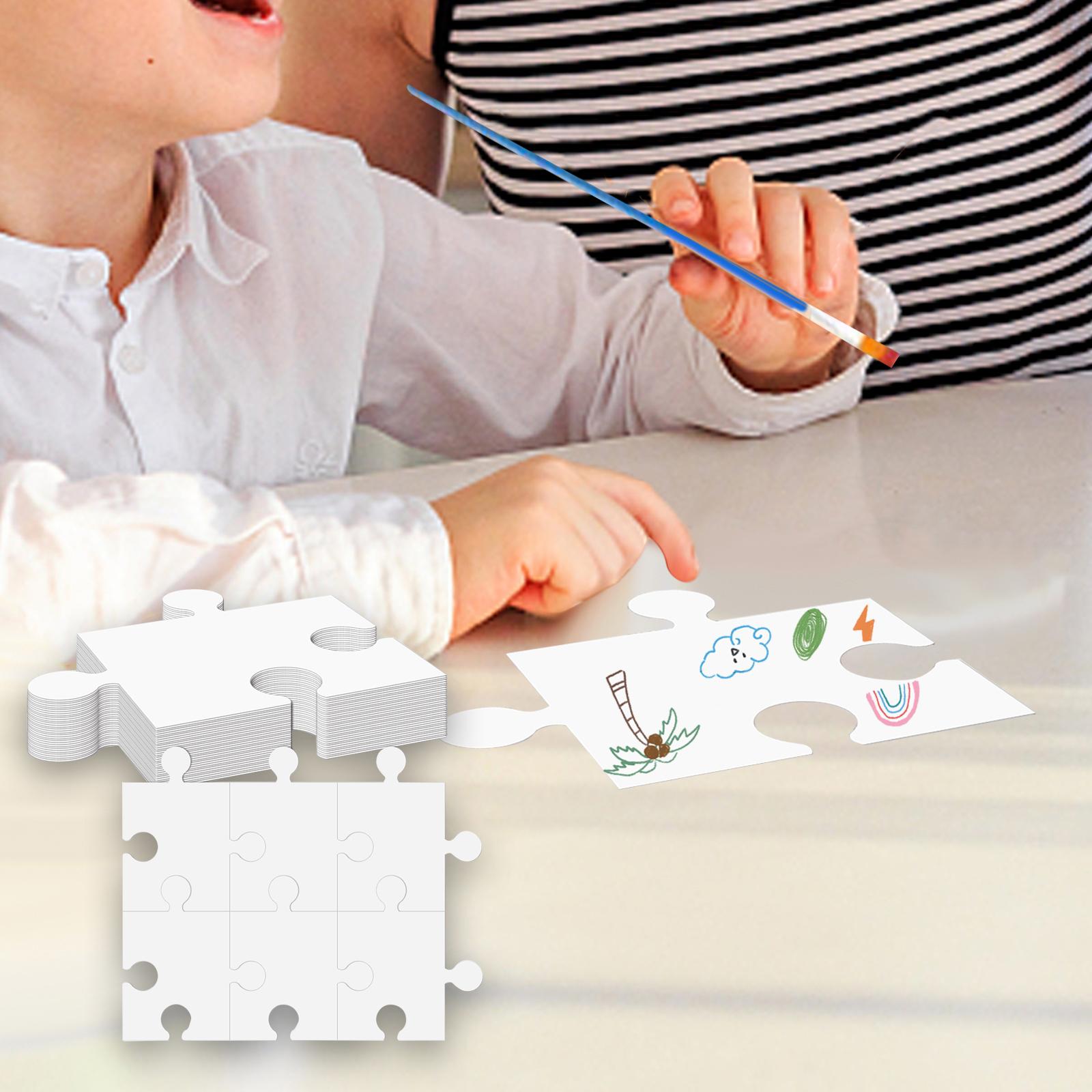 Puzzles vierges en carton blan - Puzzle Blank White avis et prix