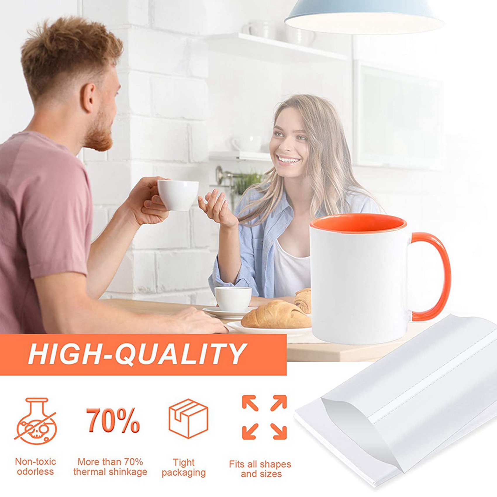 Manchons thermorétractables po - Sublimation Mug White avis et prix