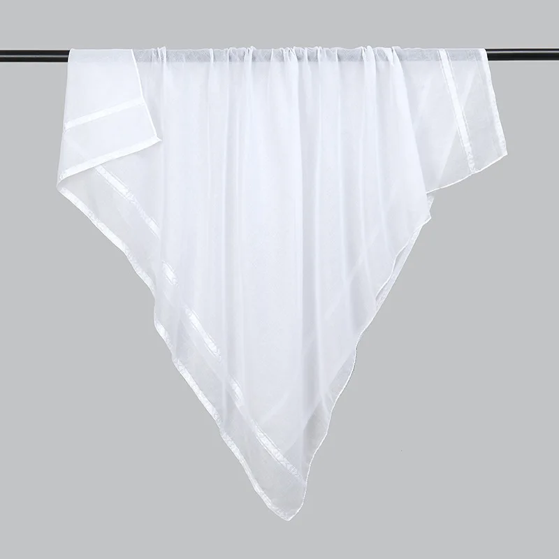 Islam blanc carré écharpe homm - Bandana Blank White avis et prix