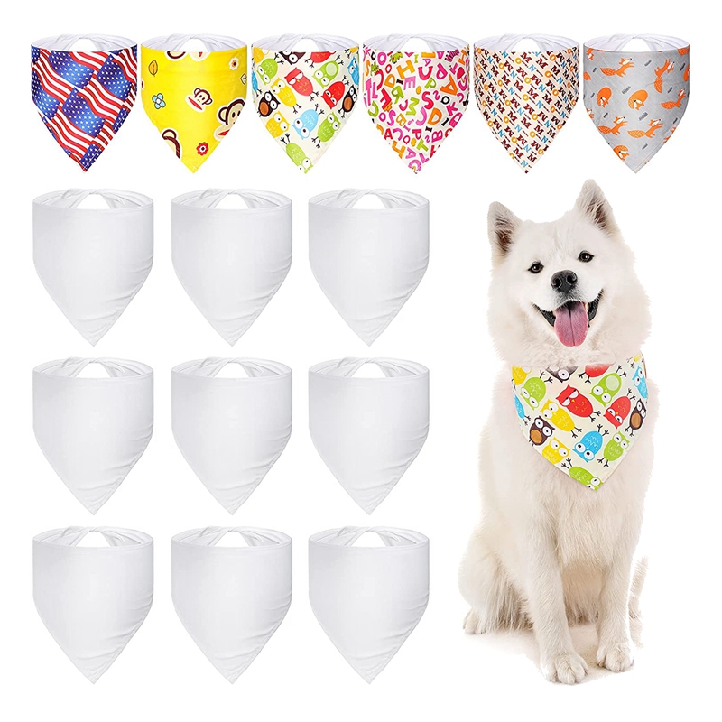 100 pièces Sublimation blanc c - Bandana Blank White avis et prix