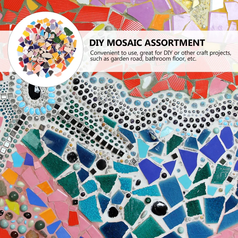 100g de mosaïque en porcelaine - Ceramic Tile Blank avis et prix