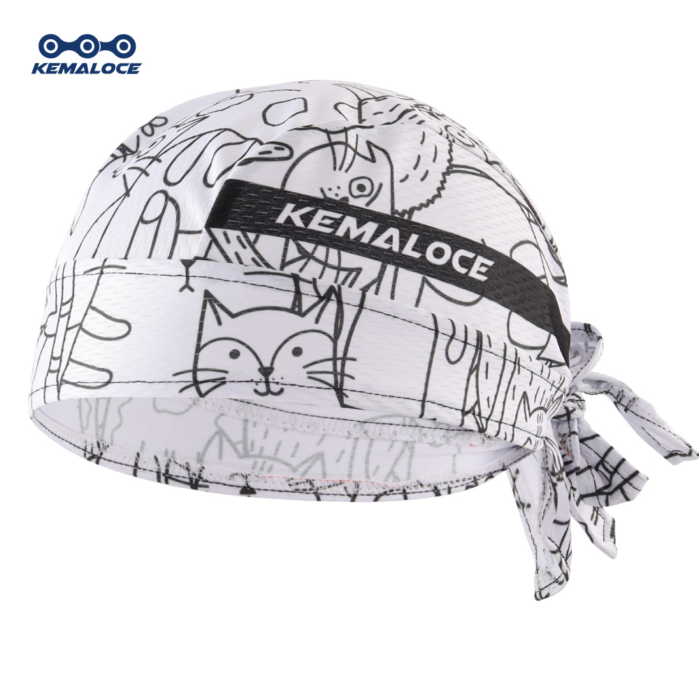 KAMALOCE-Casquette de cyclisme - Bandana Blank White avis et prix
