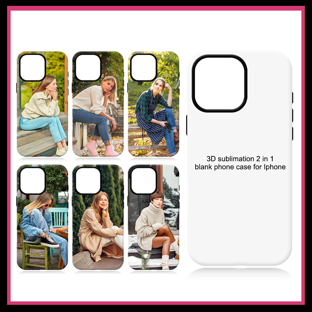 FONLYU 5 pièces Sublimation 3D - Phone Case Blank Print avis et prix